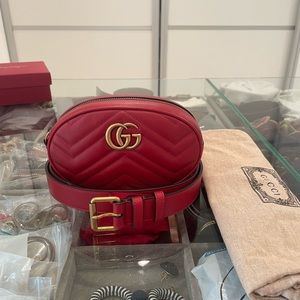 GUCCI MARMONT BELT BAG